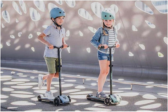 Scoot & Ride Kids Foldable Scooter Highwaykick 5 Led 3-Wheel for 5+ Years Blue