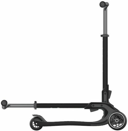 Globber Kids Scooter Foldable Ultimum 3-Wheel for 5+ Years Black