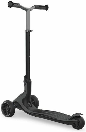 Globber Kids Scooter Foldable Ultimum 3-Wheel for 5+ Years Black