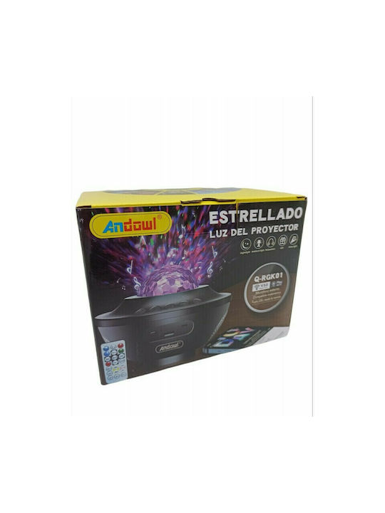 Andowl Bluetooth Dekorative Lampe Party Licht Schwarz