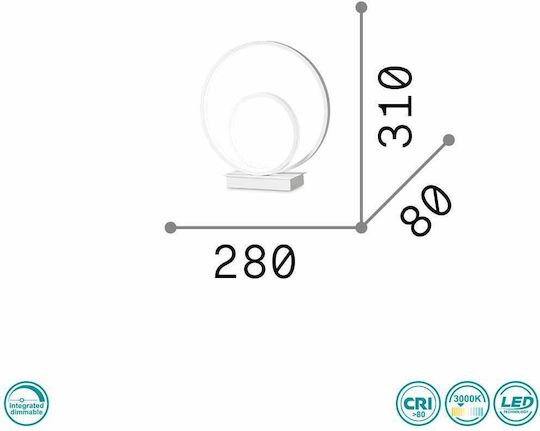 Ideal Lux Dekorative Lampe Weiß