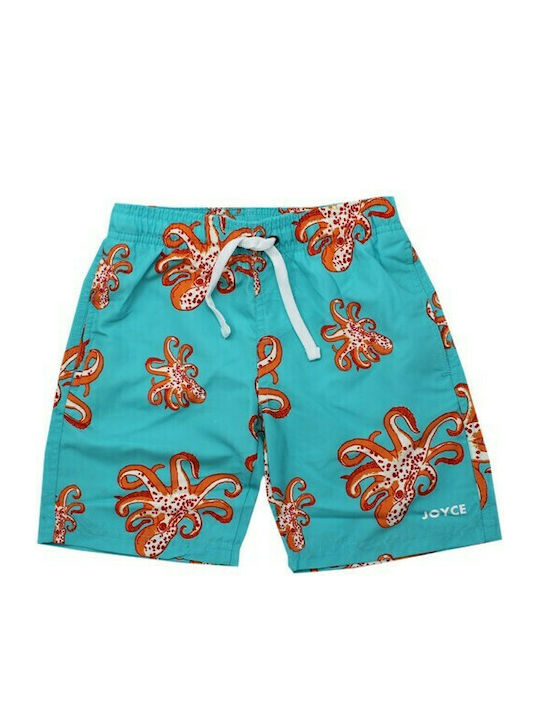 Joyce Octopus Kinder Badeanzug Badeshorts Hellblau