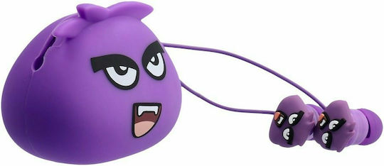 Jellie Monster Tiger YLFS-01 In-ear Handsfree with 3.5mm Connector Purple