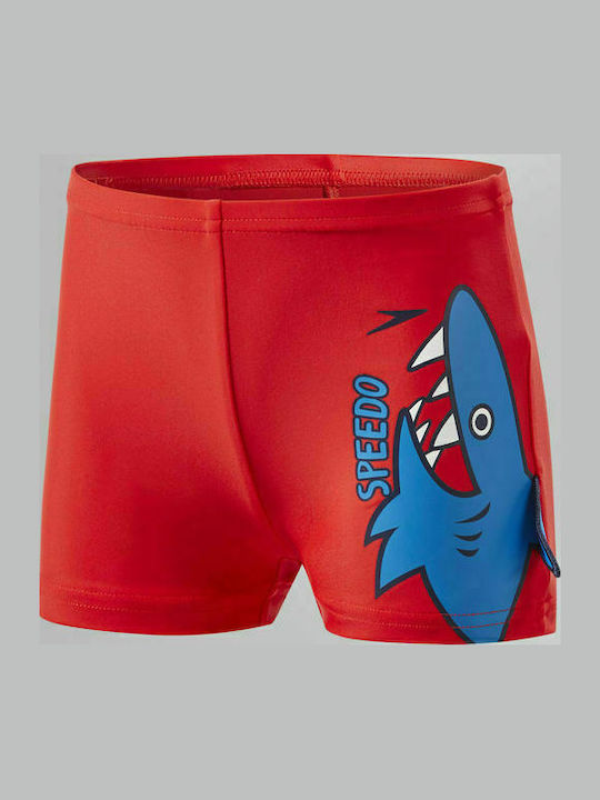 Speedo Детски Бански Къси панталони за плуване Червен