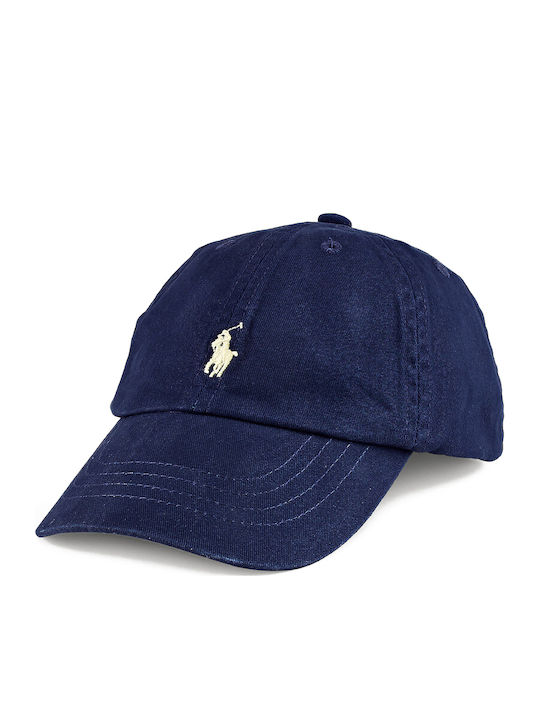Ralph Lauren Παιδικό Καπέλο Jockey Navy Μπλε