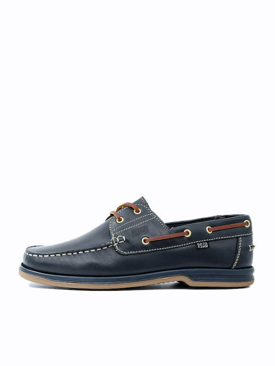 Δερμάτινα Ανδρικά Boat Shoes Navy