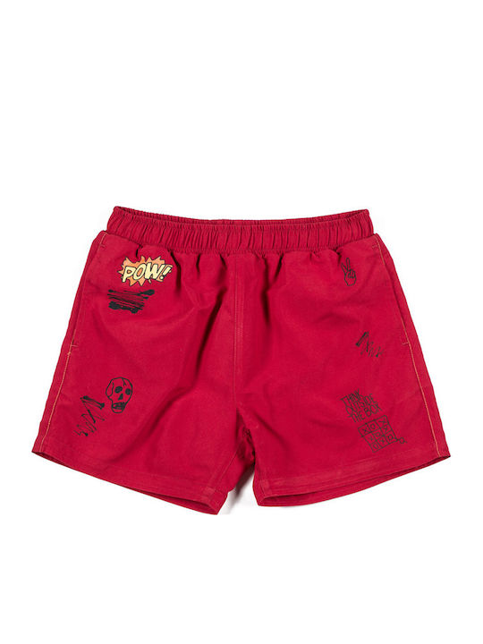 BodyTalk Kids Swimwear Swim Shorts Red