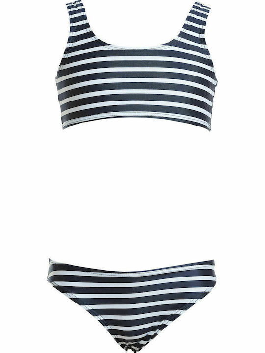 Blu4u Kinder Badeanzug Bikini Blau