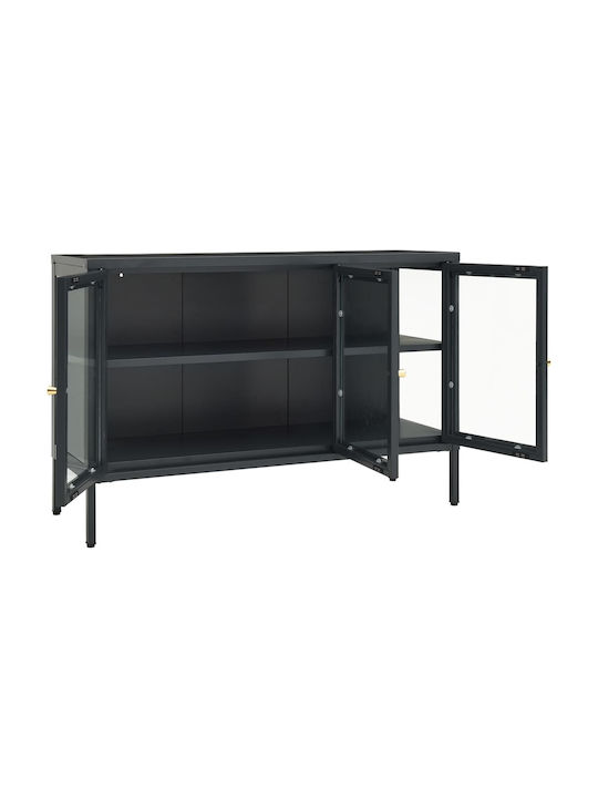 Мебели за съхранение от метал Въглени 105x35x70см