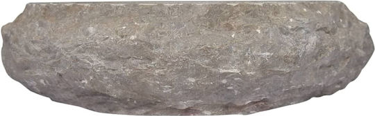 vidaXL Επικαθήμενος Νιπτήρας Πέτρινος 40x40x12cm vidaXL Επικαθήμενος Νιπτήρας Πέτρινος 40x40x12cm