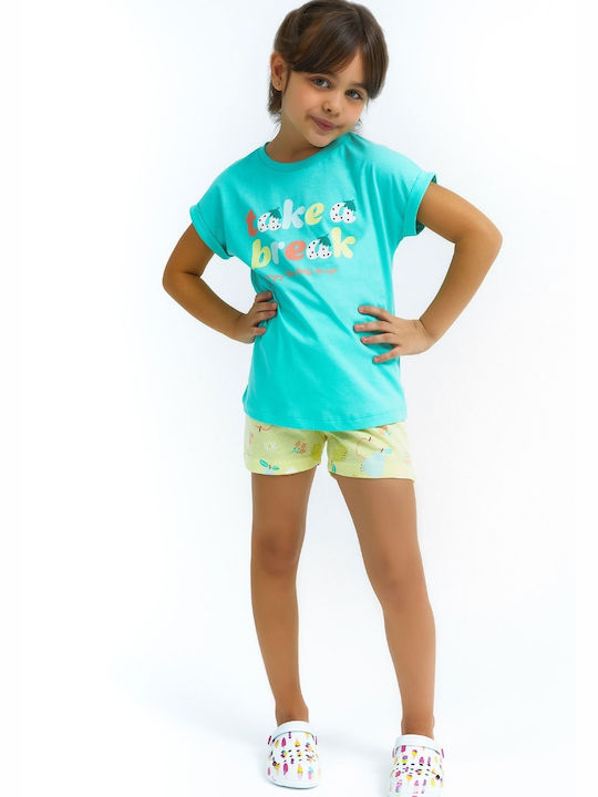 Roly Poly Kids Nightwear Summer Turquoise
