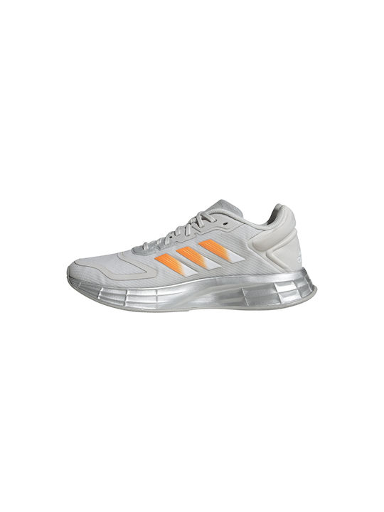 Duramo 10 Sport Shoes Running Grey One / Flash Orange / Silver Met