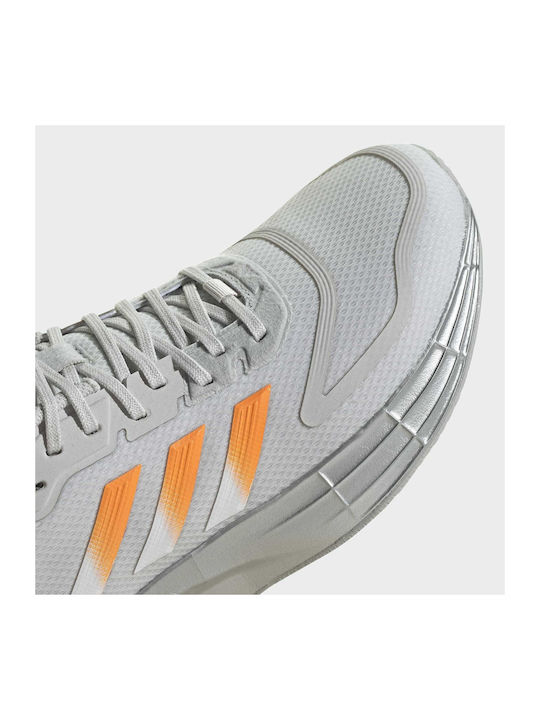 Duramo 10 Sport Shoes Running Grey One / Flash Orange / Silver Met