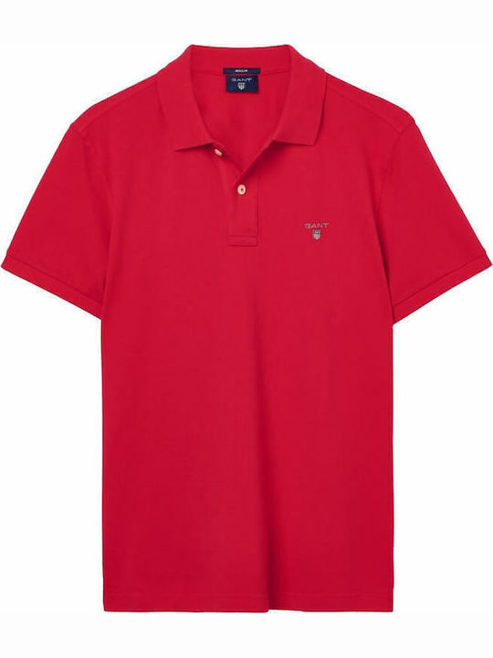 Gant Gant Polo T-Shirt Rot