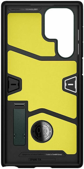 Spigen Tough Armor Back Cover Plastic 2mm Abyss Green (Galaxy S22 Ultra)