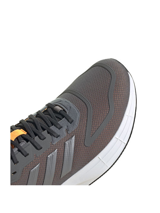 Duramo 10 Sport Shoes Running Grey Four / Iron Met / Flash Orange
