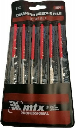 MTX 158349 Set of Files with Handle 6pcs