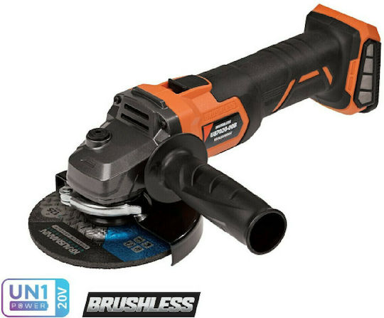 Krausmann US110-25SB Set Eckiges Rad & Schlagschraubendreher Brushless 20V mit 2 Batterien 5Ah und Hülle