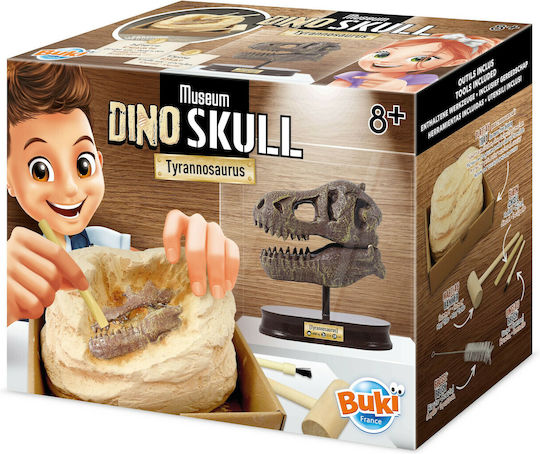 Buki Ανασκαφή: Κρανίο Tυραννόσαυρος STEM Educational Game Dinosaur Excavation for 8+ years old Years Old