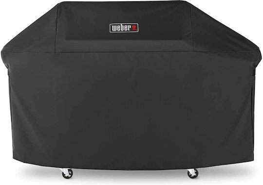 Weber Premium Grill Cover Black from Polyester with UV Protection 110.24cmx18.54cmx65.02cmcm