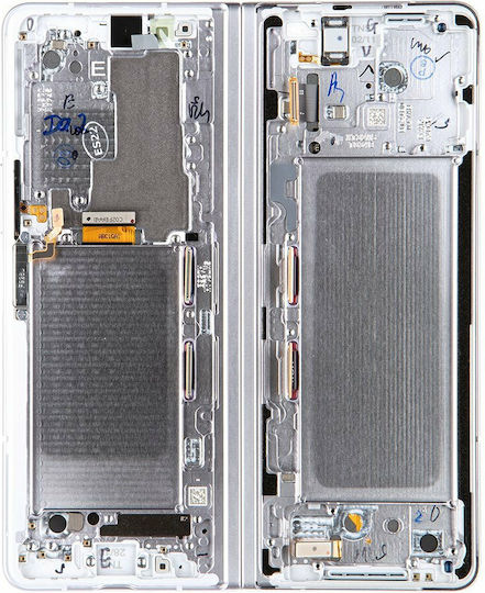Samsung Екран със Сензорен Механизъм за Galaxy Z Fold 3 (Сребрист)