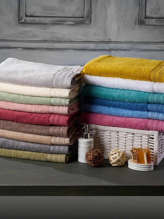 Cokitex Bath Towel One Colour 75x150cm. Sage