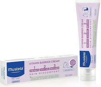 Crema Antipañalitis Mustela Vitamin Barrier x 150ml - Peque Ayuda