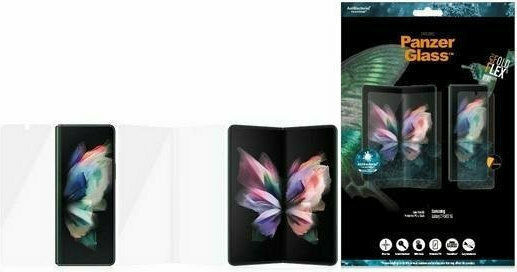PanzerGlass Case Friendly Antibacterial Full Face Tempered Glass (Galaxy Z Fold 3)