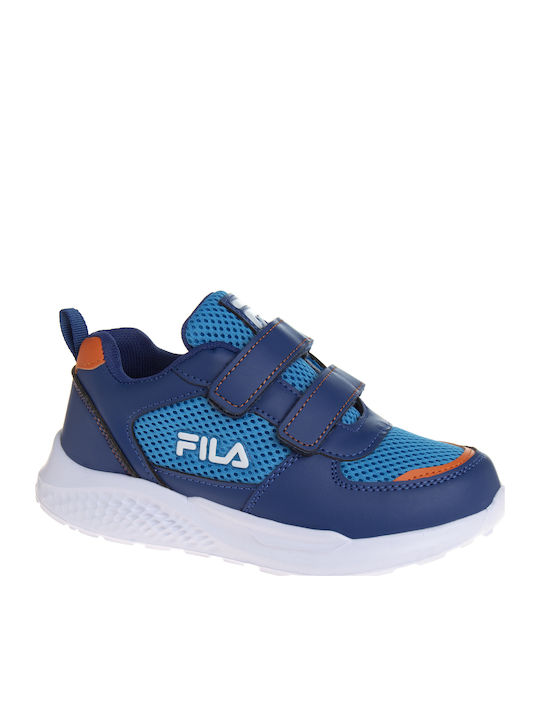 Comfort Happy Kinder Sneakers mit Klettverschluss Blau