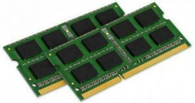 Kingston ValueRAM 16ГБ DDR3 RAM с 2 модула (2x8GB) и Скорост 1600 за Лаптоп