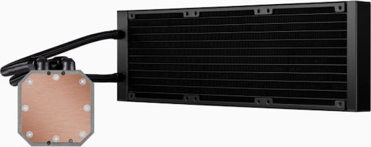 Corsair iCUE H150i Elite Capellix Wasserkühlung für Prozessor Dreifacher Ventilator 120mm für Sockel AM4/AM5/1200/115x mit RGB Beleuchtung