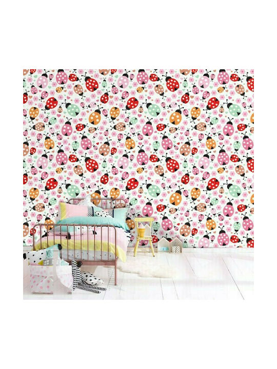 Houseart Kids Wallpaper Πασχαλίτσες L100xH100cm