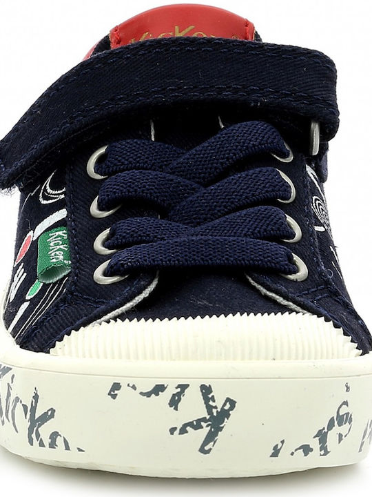 Kids Sneakers Anatomic with Scratch Navy Blue