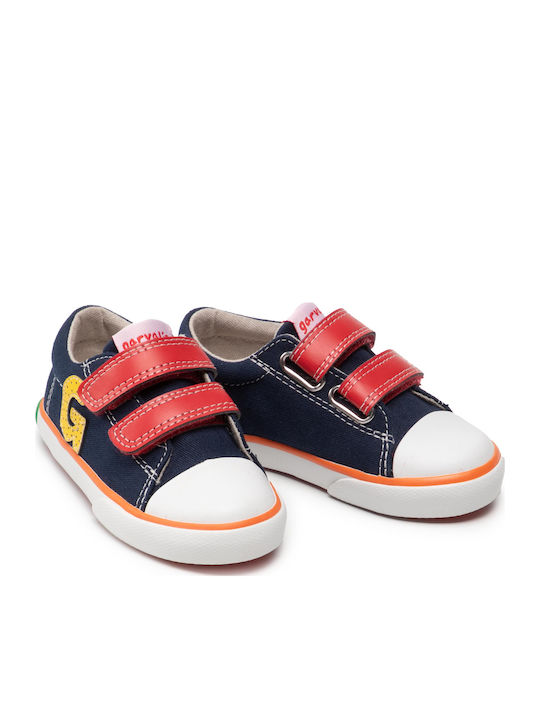 Παιδικά Sneakers Ανατομικά με Σκρατς Μπλε