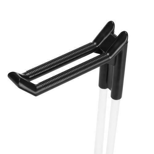 Marvo HZ-04 Стойка за слушалки с LED осветление и USB порт Черен