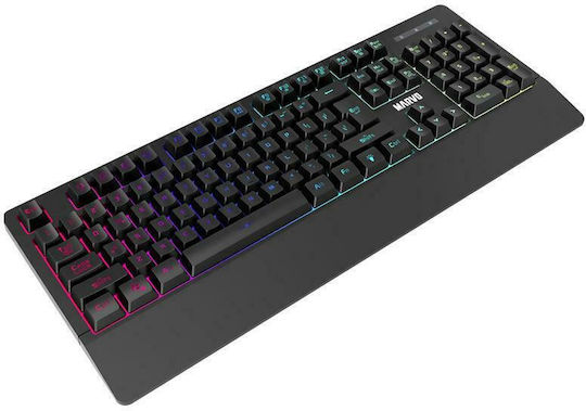 Marvo K635 Gaming Πληκτρολόγιο με RGB φωτισμό (Αγγλικό US)
