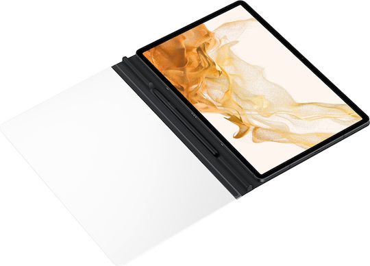 Samsung Note View Cover Flip Flip Cover Μαύρη (Galaxy Tab S8+)