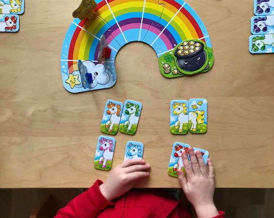 Board Game Rainbow Unicorns for 2-4 Players 3+ Years Old (EN) Orchard