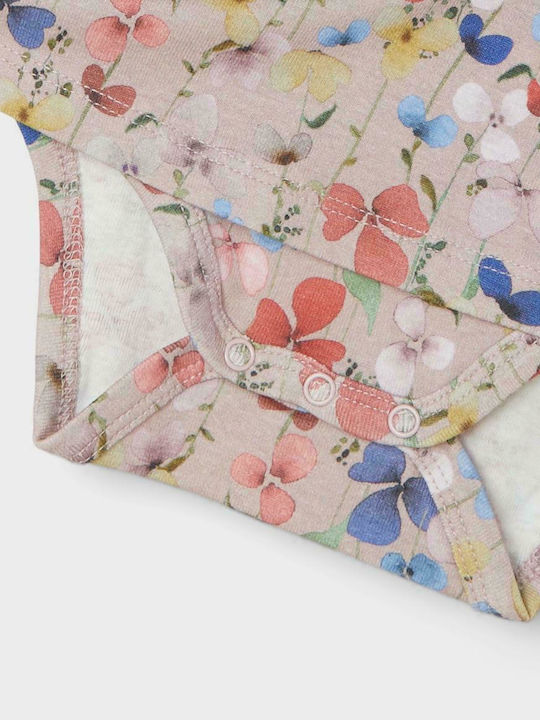Παιδικό Φόρεμα Αμάνικο Floral Ροζ