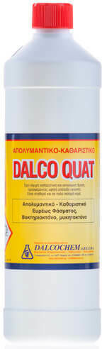 Dalcochem Dalco Quat Profesional Lichid de Curățare de Utilizare Generală cu Acțiune de Dezinfectare 1x1l