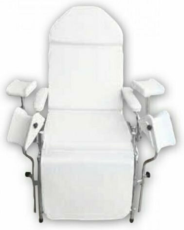 Marinopoulos Blood Drawing Chair 10500 In White Colour
