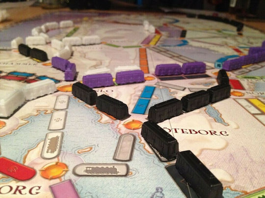 Board Game Ticket to Ride: Σκανδιναβικές Χώρες for 2-3 Players 8+ Years Old (EN) Days of Wonder