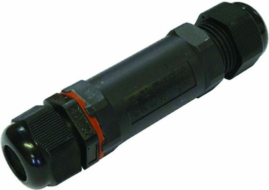 Optonica Elektrisches Gehäuse für Außenmontage Wasserdicht IP68 Typ I Anschluss in Schwarz Farbe