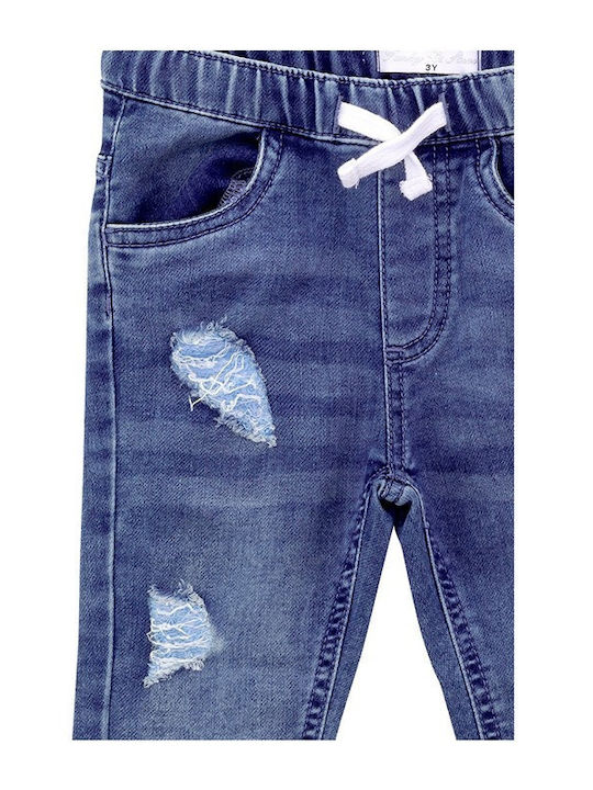 Funky Girls Denim Trouser Blue