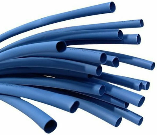 SAS Heat-Shrink Tubing with Shrinkage Ratio 2:1 1m Blue (4mm) Blue AK-TH-407