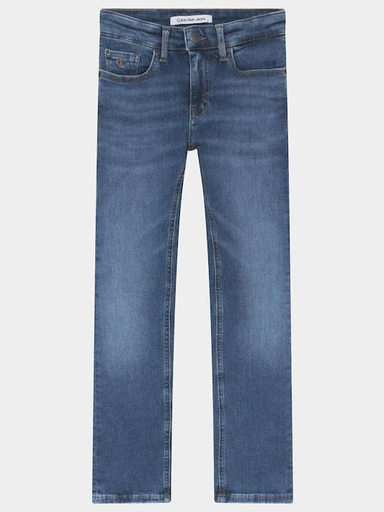Calvin Klein Παιδικό Τζιν Παντελόνι Μπλε