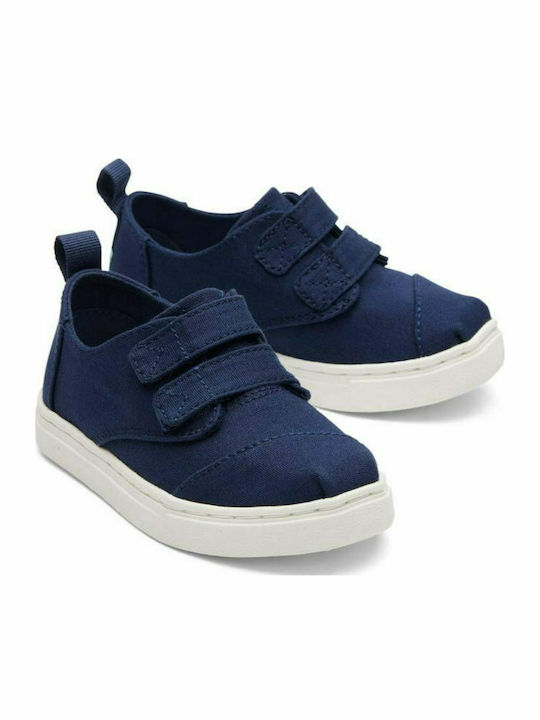 Kids Sneakers with Scratch Navy Blue