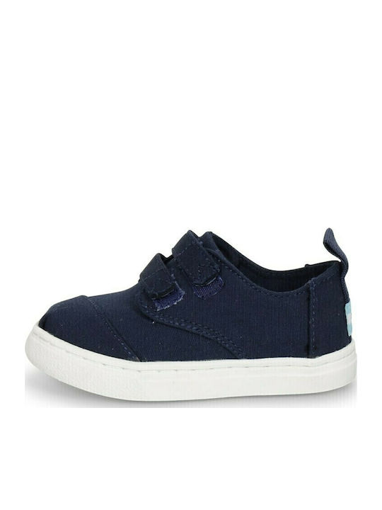 Kids Sneakers with Scratch Navy Blue