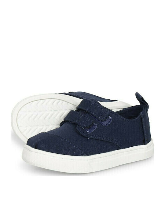 Kids Sneakers with Scratch Navy Blue