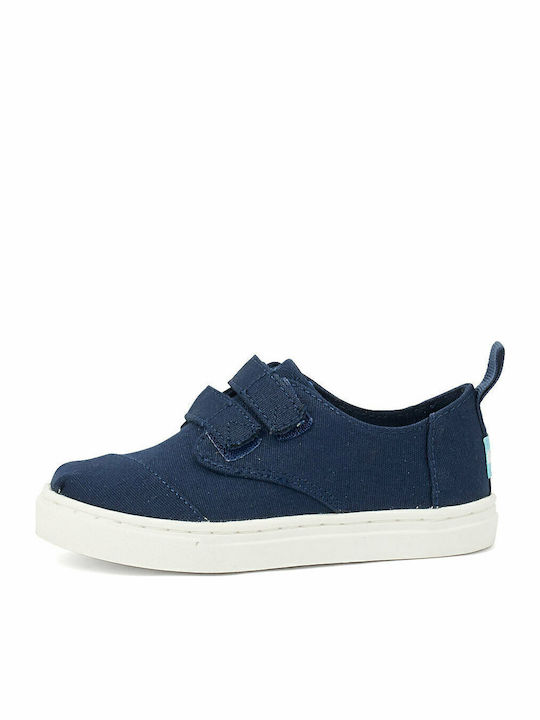 Kids Sneakers with Scratch Navy Blue